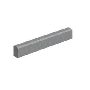 Cestný obrubník so skosením PREMAC 1,5/1,5 (100x20x10 cm) sivý