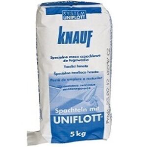 Sadrový tmel KNAUF Uniflott, 5 kg