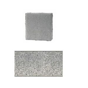 Zámková dlažba PREMAC Klasiko polovička 6 cm (10x10 cm) sivá