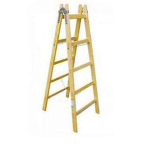 Rebrík drevený 4 priečky