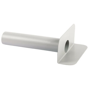 Strešný rohový vtok PVC kruhový 63/500 mm (šedý)